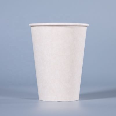 Eenmalige kopjes koffiepapier met een enkele wand, op maat gedrukt, milieuvriendelijk voor koffiefeestjes