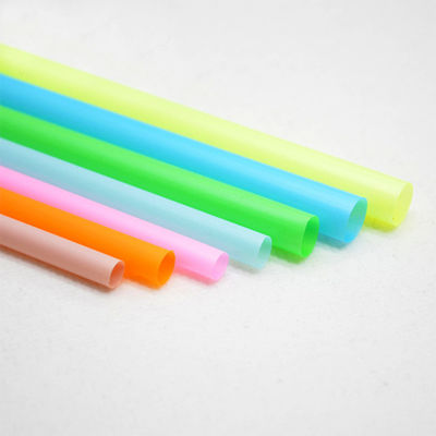 Custom PLA PP Biodegradable Milk Bubble Tea Straight Straws voor verpakkingen van voedingsmiddelen en dranken