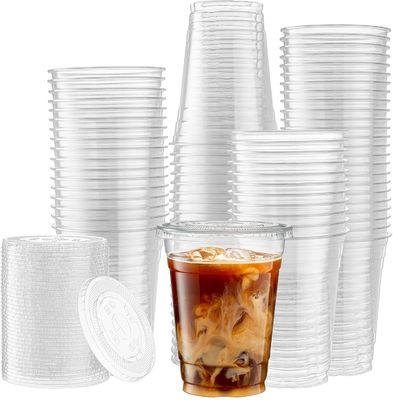 7oz/9oz/10oz/12oz/14oz/16oz/18oz/20oz/24oz/30oz/32oz PET wegwerpbeker met deksel
