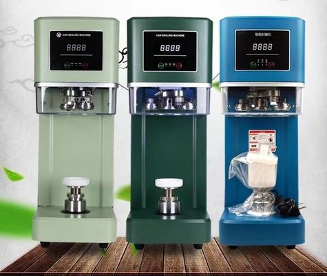 Maximale snelheid 20pcs/min Automatische blikverzegel voor slimme kleine draagbare plastic blikjes
