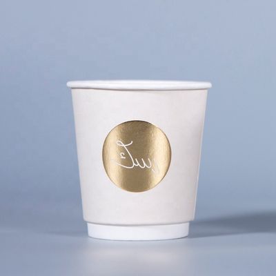 Gepersonaliseerde wegwerp koffiebekers met deksels 16 oz