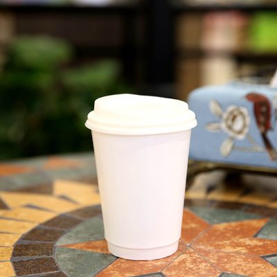 Gepersonaliseerde wegwerp koffiebekers met deksels 16 oz