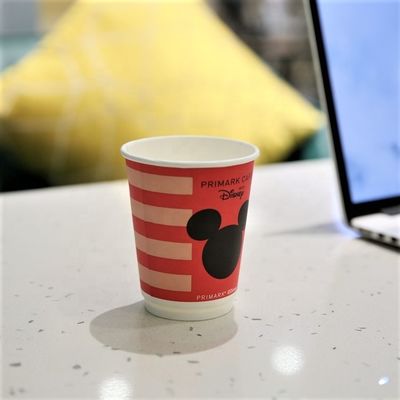 Gepersonaliseerde wegwerp koffiebekers met deksels 16 oz