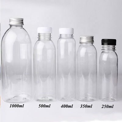 PP-plastic body materiaal 150ml 280ml 350ml 500ml warmtebestendige drankfles voor sap