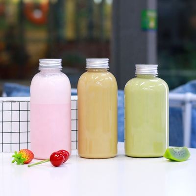 PP-plastic body materiaal 150ml 280ml 350ml 500ml warmtebestendige drankfles voor sap