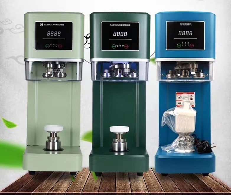Maximale snelheid 20pcs/min Automatische blikverzegel voor slimme kleine draagbare plastic blikjes
